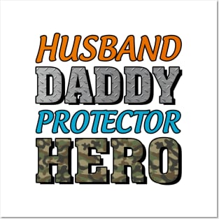 Husband Daddy Protector Hero Posters and Art